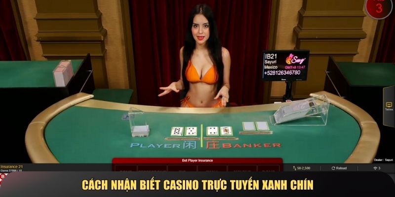 Top những casino trực tuyến xanh chín và uy tín